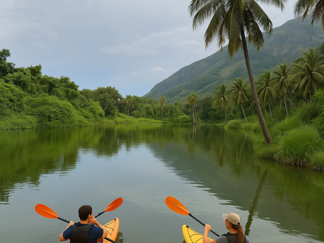 Kayaking in Kollengode