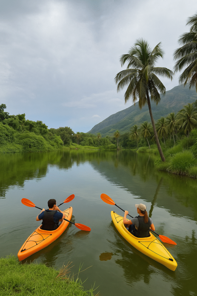 kayaking in kollengode