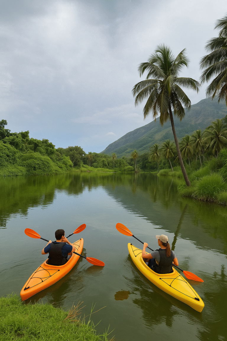 kayaking in kollengode